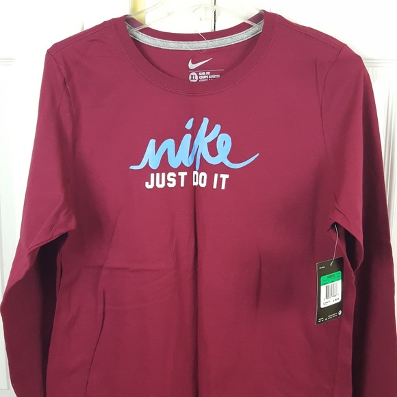 Nike Slim Fit Workout Athletic Longsleeves Top XL - Picture 4 of 7